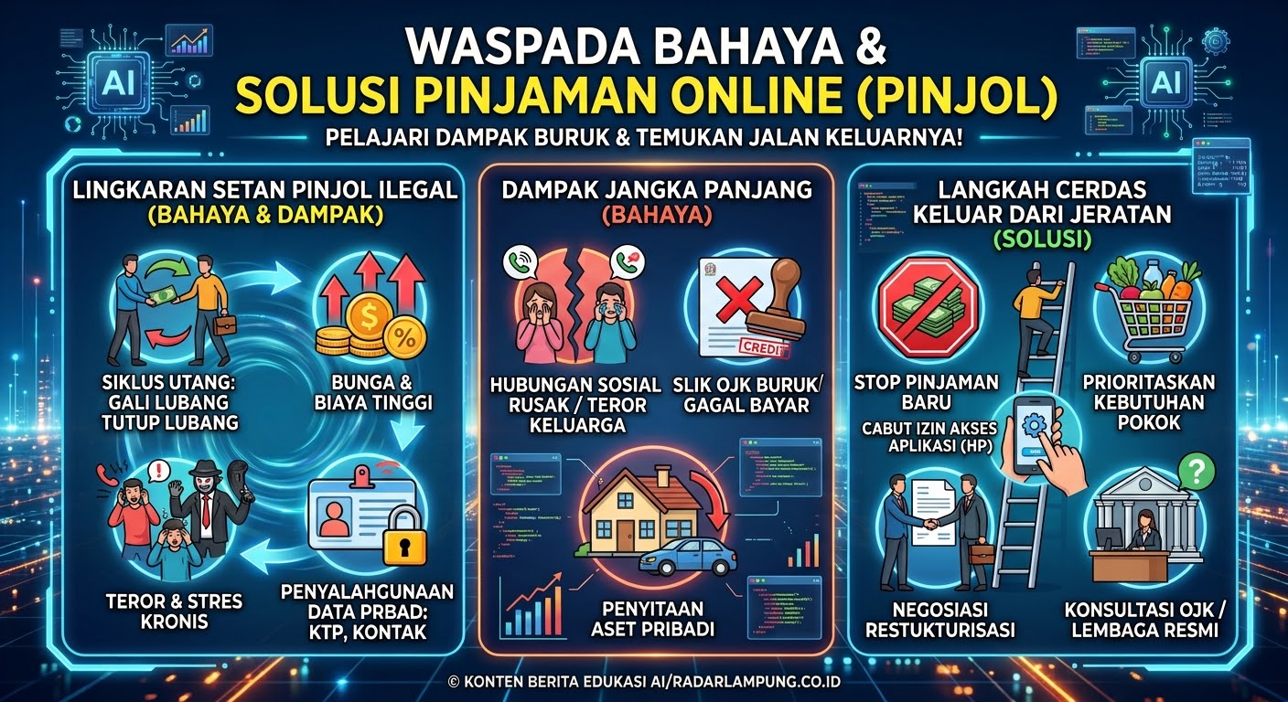 Sering Terjebak Pinjol Hingga Diteror? Simak Solusi Cerdas Keluar dari Lingkaran Utang