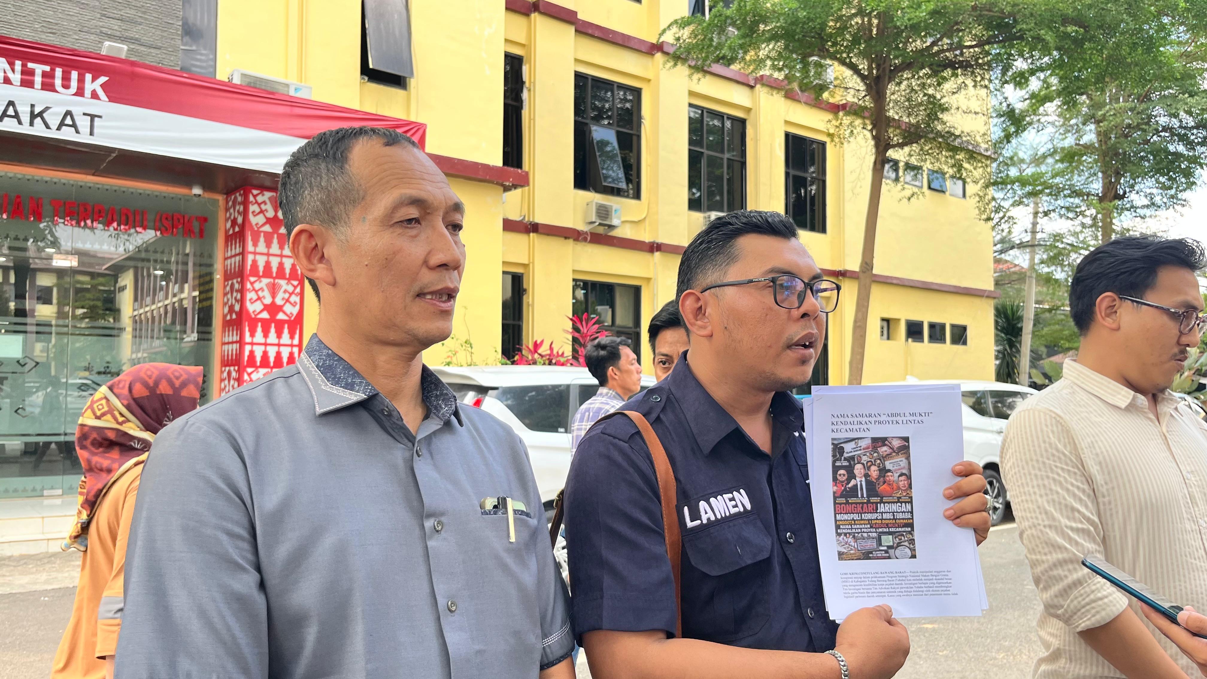 Kasus Dugaan Pencemaran Nama Baik, Anggota DPRD Tubaba Polisikan Oknum Wartawan