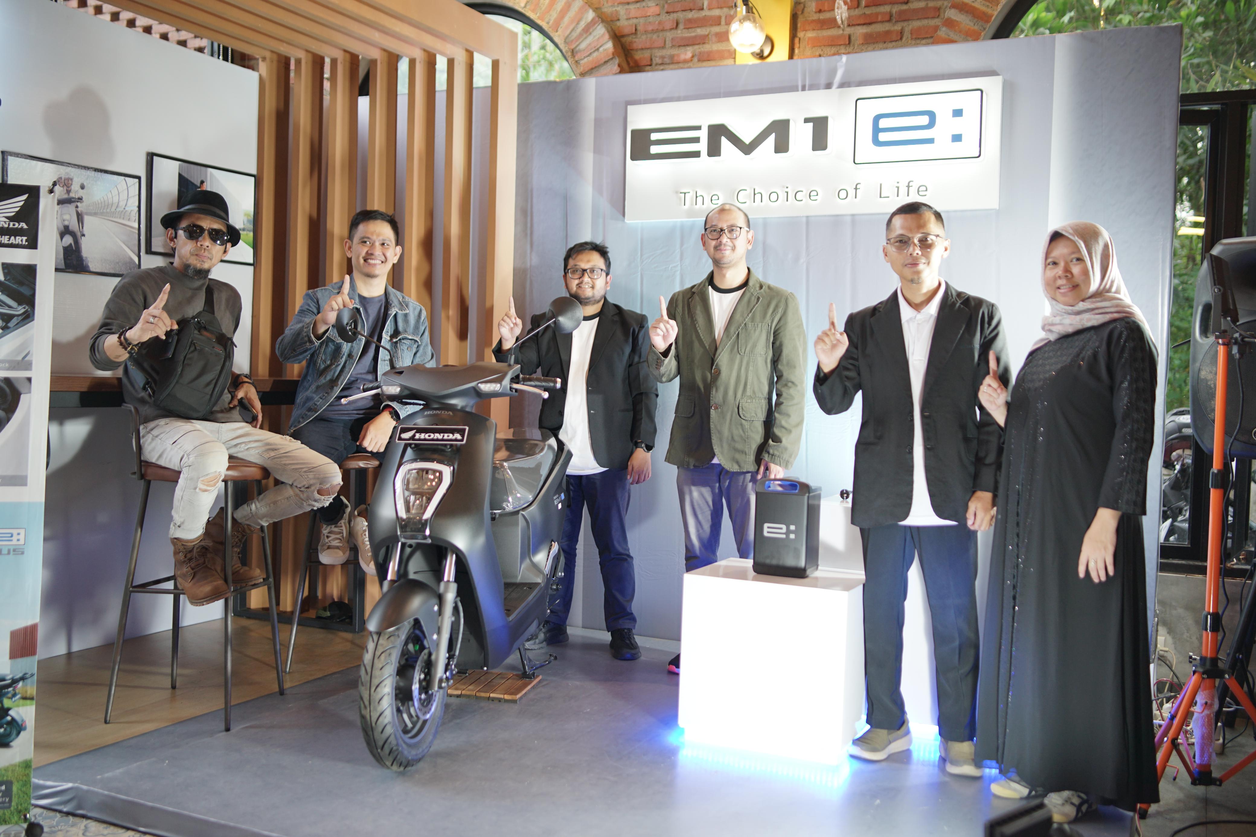 Motor Listrik Terbaik Honda EM1 e Hadir di Lampung Dengan Performa Handal dan Fitur yang Lengkap