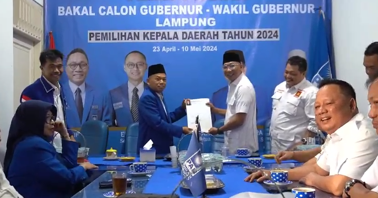 RMD Ajak PAN Ulang Kemenangan Pilpres untuk Pilgub Lampung 2024