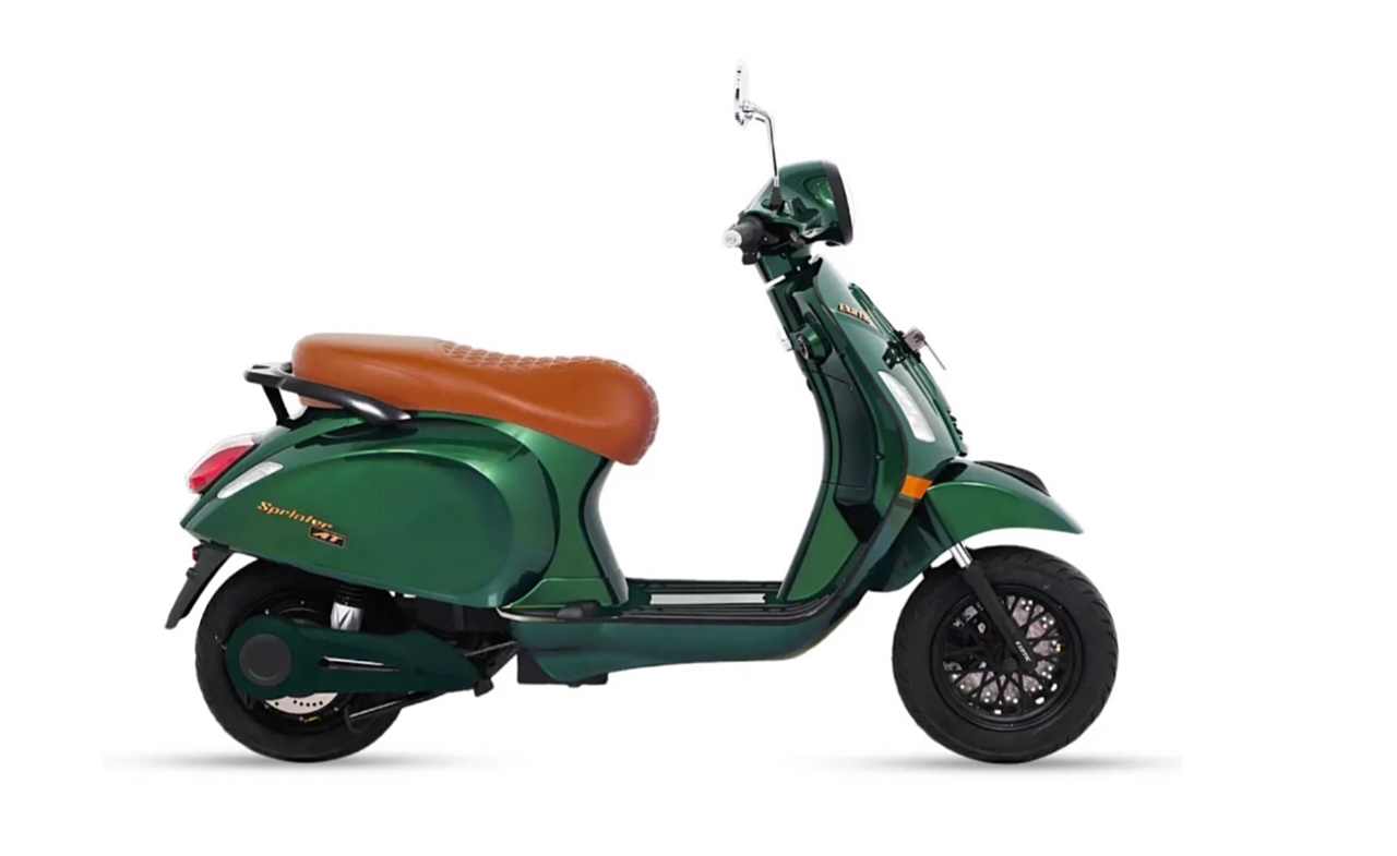 Sprinter AT, Motor Listrik Murah Dengan Tampilan Klasik ala Vespa 