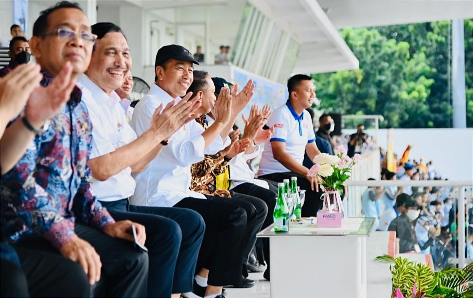 Beri Apresiasi, Presiden Jokowi Minta Cabor Tiru Energen Champion SAC Indonesia