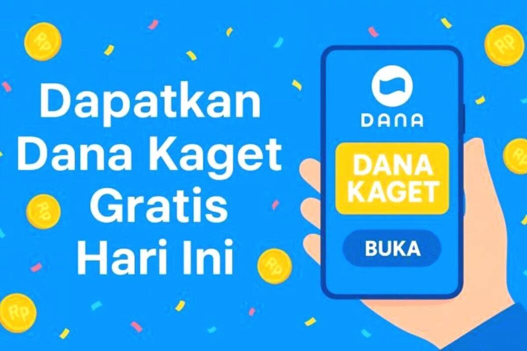 Notif Cair Saldo DANA Gratis Siap Ambil! Cairkan Link Kaget Kejutan Amplop Sore Ini