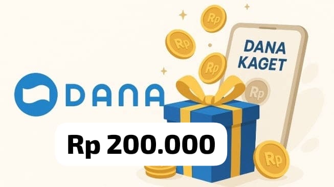 Tarik Langsung Saldo Link DANA Kaget Ratusan Ribu! Ada Kejutan Amplop Rp 200 Ribu Hari Ini