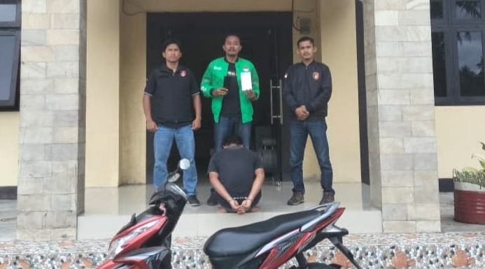 Polsek Wonosobo Polres Tanggamus Tangkap Tersangka Curas saat Berada di Rumah Mertua