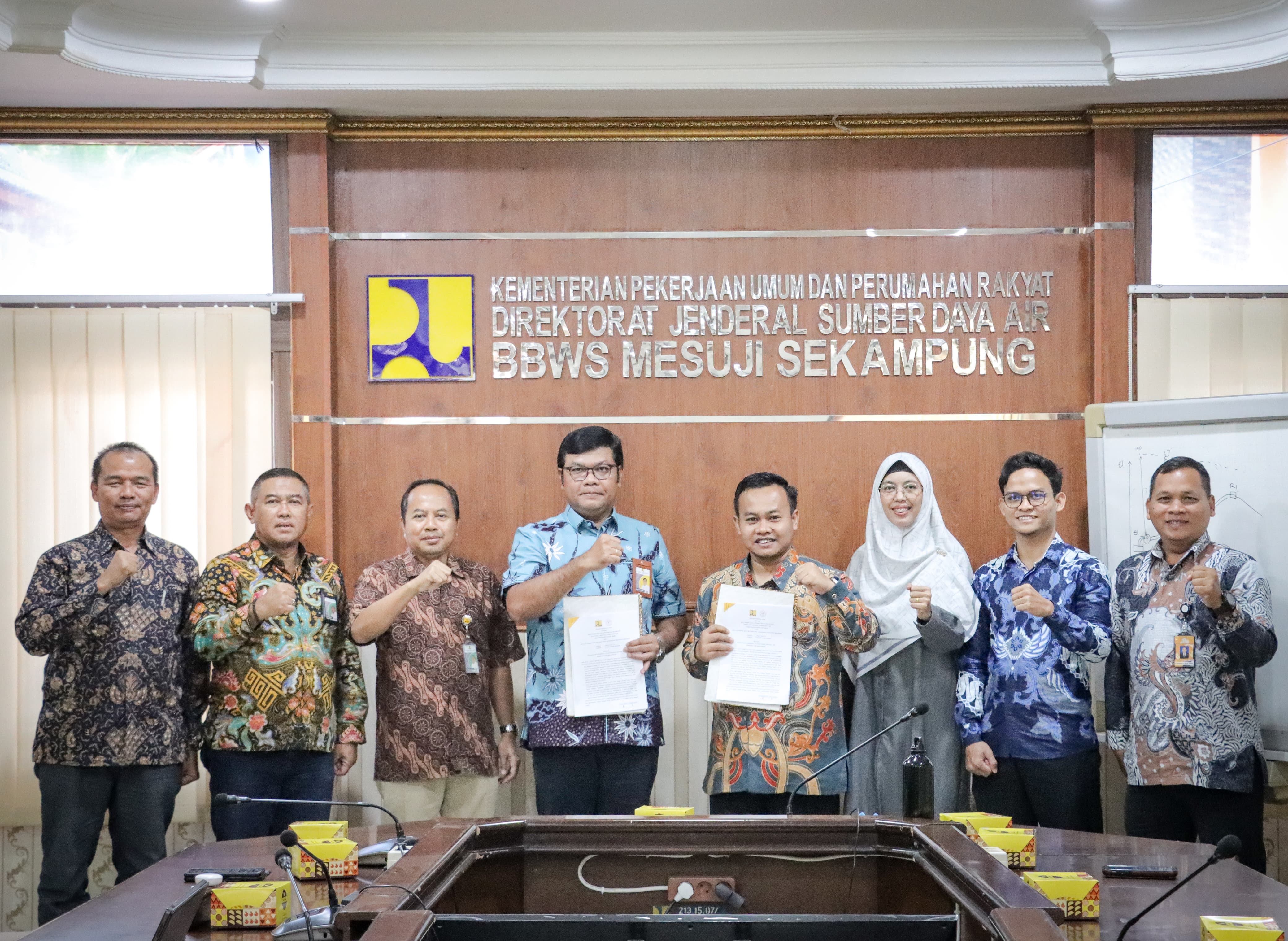 Universitas Teknokrat Indonesia Jalin Kerjasama dengan BBWS Mesuji Sekampung