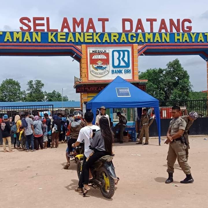 Libur Nataru, Taman Kehati Dipadati Pengunjung, Disporapar Perketat Keamanan