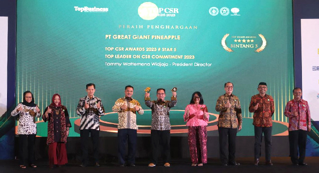 Selamat! PT GGP Kembali Raih Top CSR Awards 2023