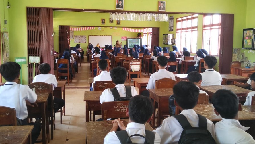 Bentengi Generasi Muda dari Narkoba, DPC GRANAT Lamtim Penyuluhan di Sekolah 