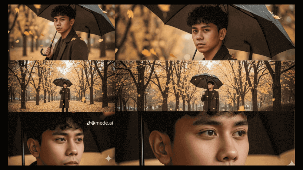 Viral Foto 3-in-1 Gemini AI, Seperti Adegan dari Film Melodrama