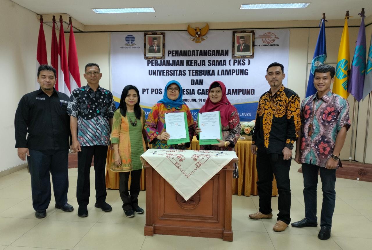 UPBJJ Universitas Terbuka dan PT Pos Indonesia Jajaki Kerja Sama Terkait Pembayaran SPP Secara Digital