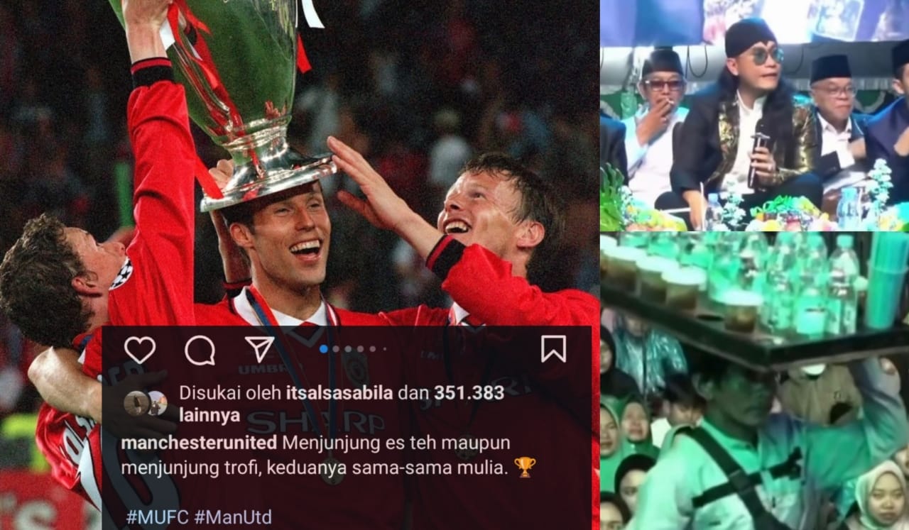 Instagram Manchester United Ikut Sindir Gus Miftah Soal Tukang Es Teh, Banjir Komentar Netizen Indonesia