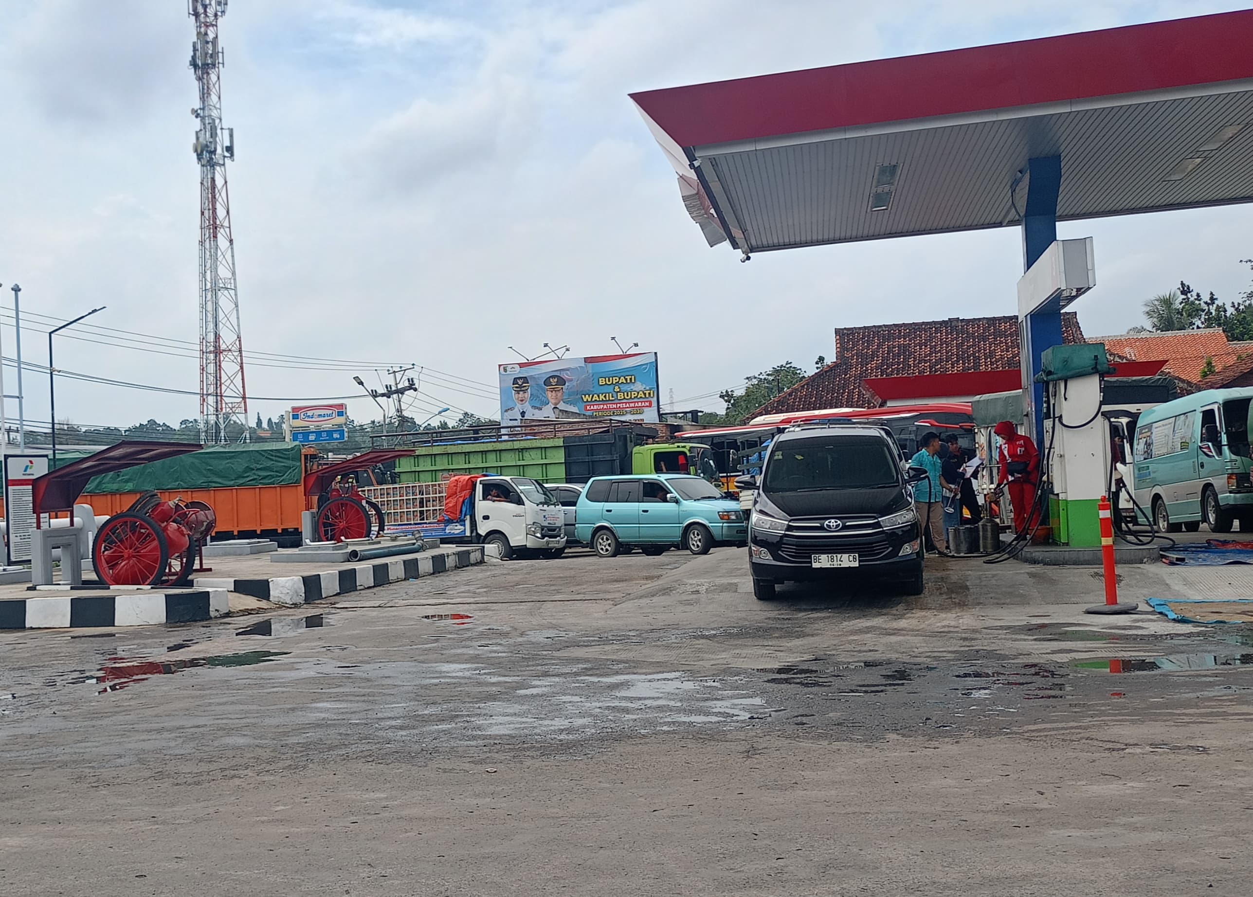 SPBU Lampung Kewalahan: Permintaan Solar Tembus Batas, Pasokan Tak Sebanding