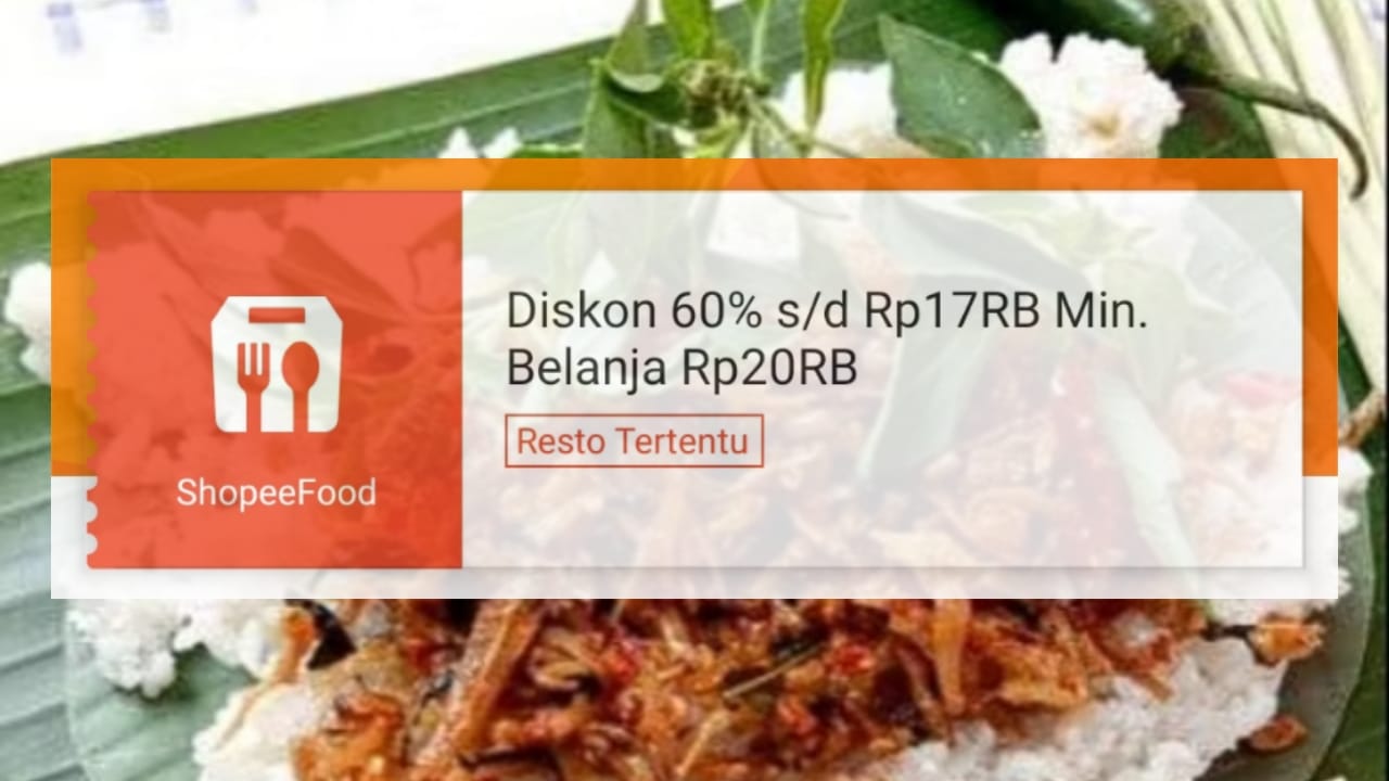 Makan Siang Hemat Sampai 60 Persen, Dapatkan Diskon ShopeeFood Hari Ini Hanya Dengan Klaim Voucher!