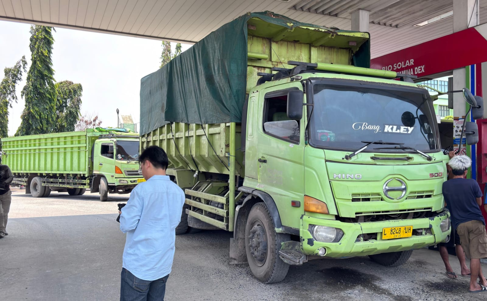 Berkali-kali Disidak, Antrean Biosolar Tetap Mengular di Lampung 