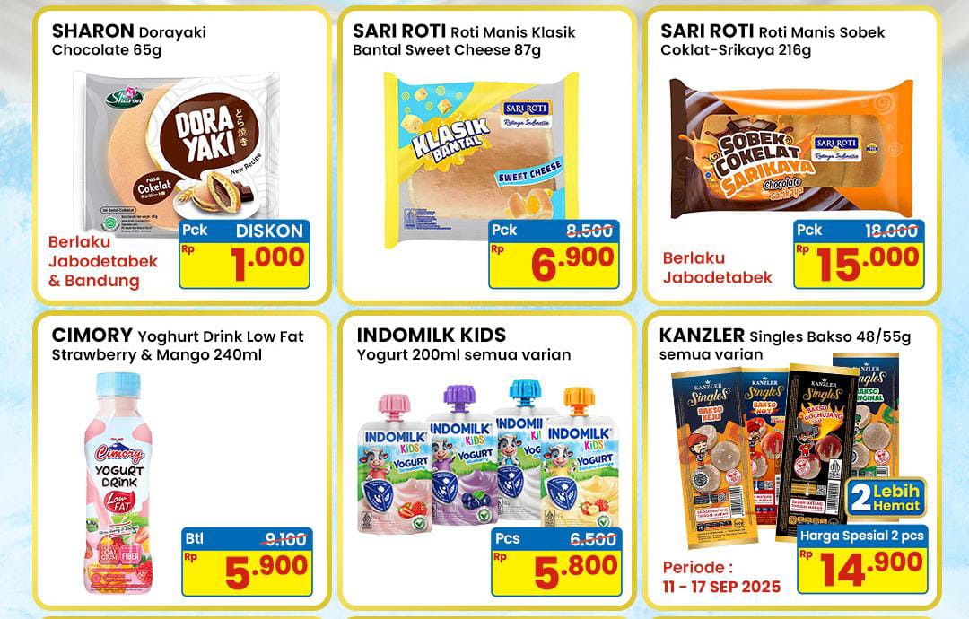 Promo Indomaret Menu Praktis, Sarapan Kapan Aja Lebih Hemat Pakai Diskon