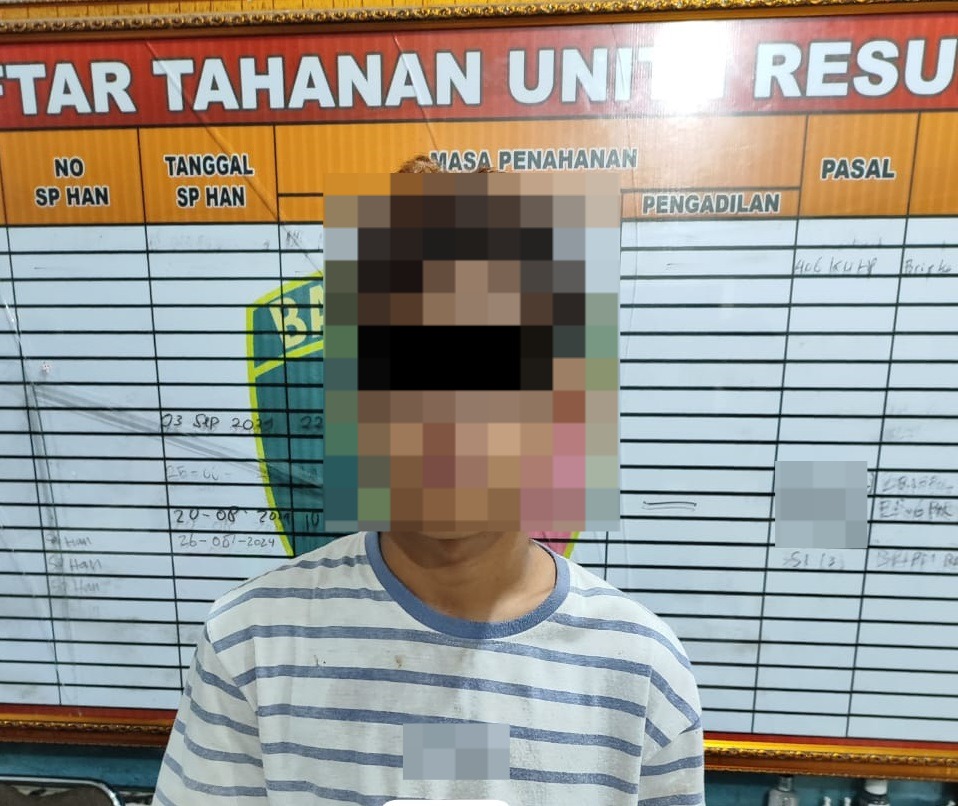 Polisi Bekuk Remaja Terduga Penganiayaan Berujung Kematian di Banjit Way Kanan