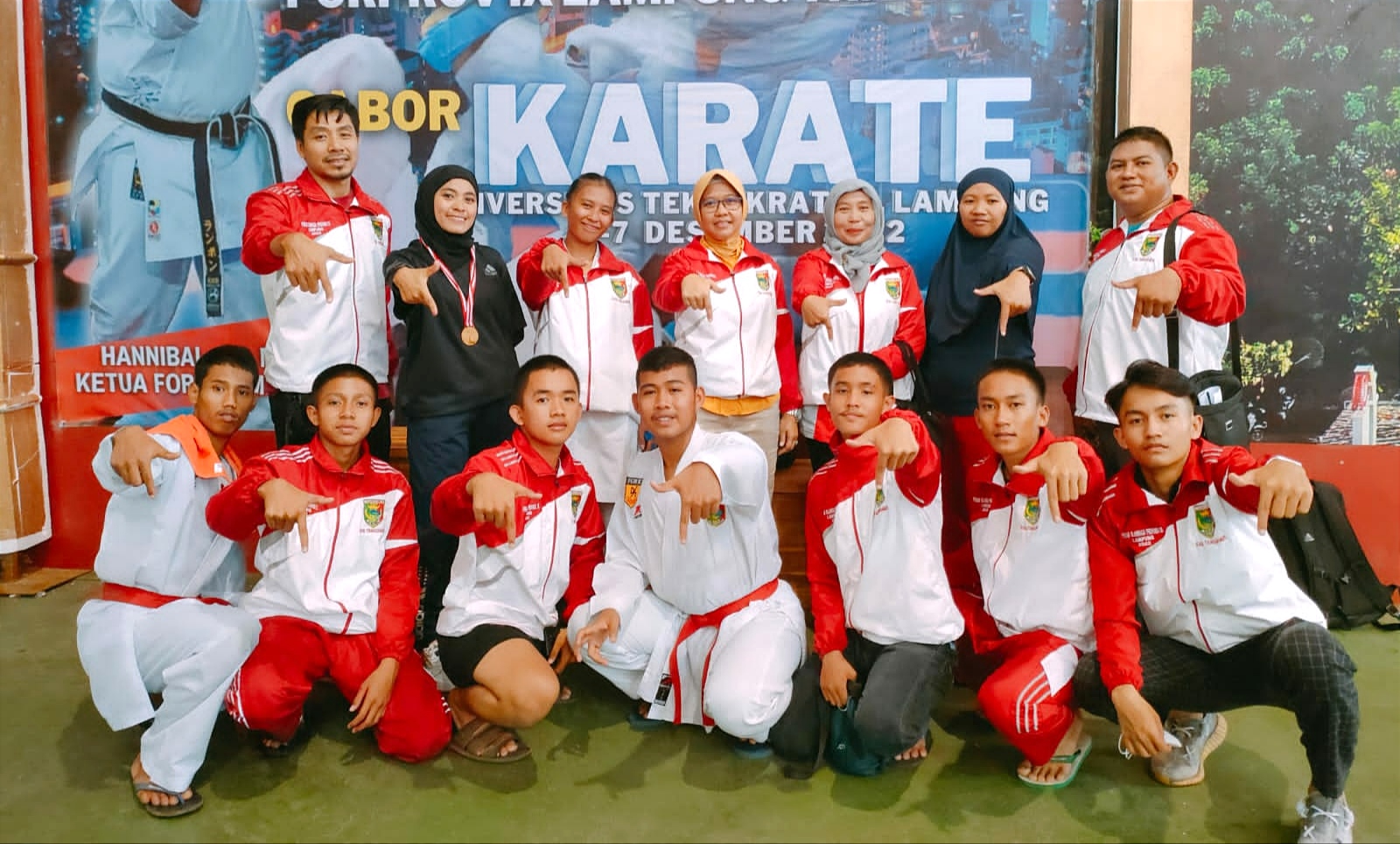 Tanggamus Dapat Tambahan Medali Emas Dari Karate dan Panahan Dalam Porprov IX 