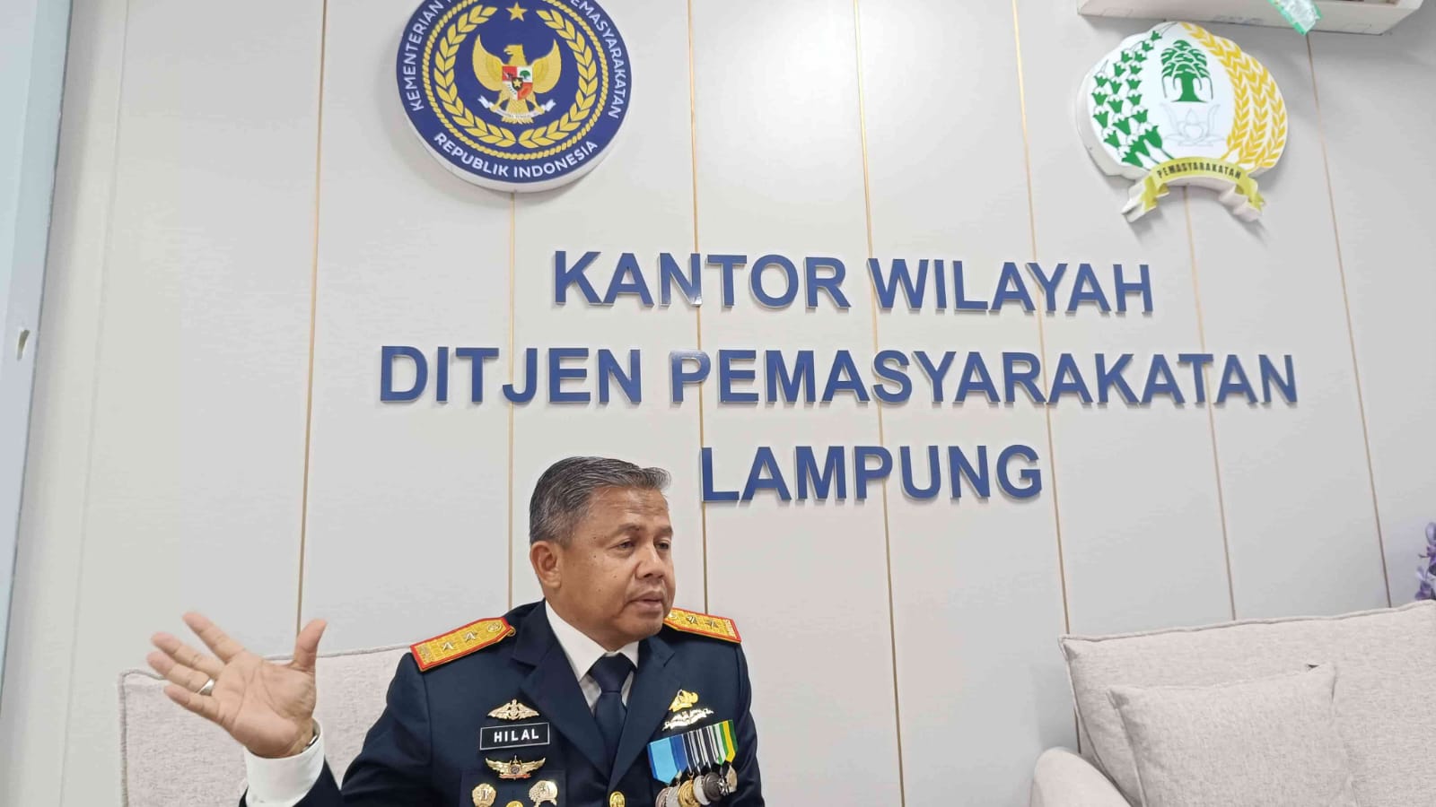 5.390 Napi di Lampung Dapat Remisi, 105 Orang Langsung Bebas