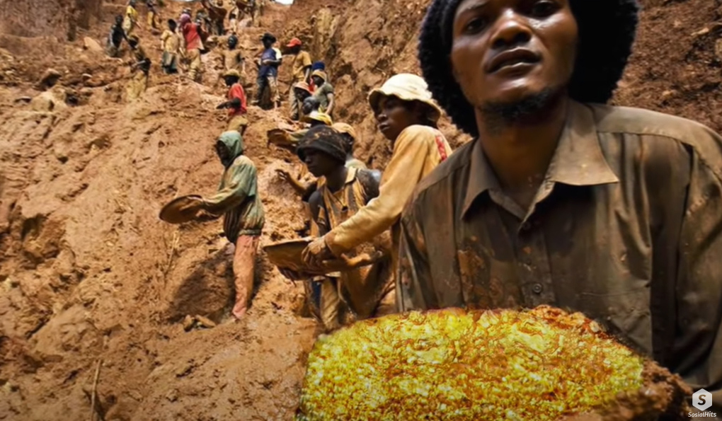 Muncul Gunung Emas di Kongo, Jadi Tanda-tanda Kiamat? 