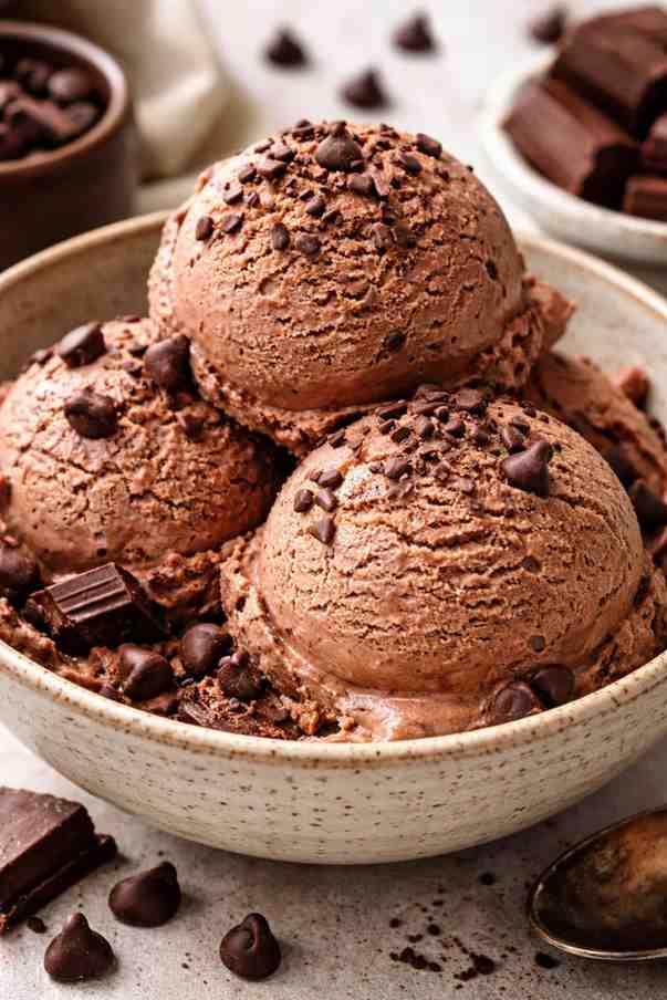 Resep Es Krim Cokelat Homemade Super Creamy, Cuma Pakai Bahan Simpel