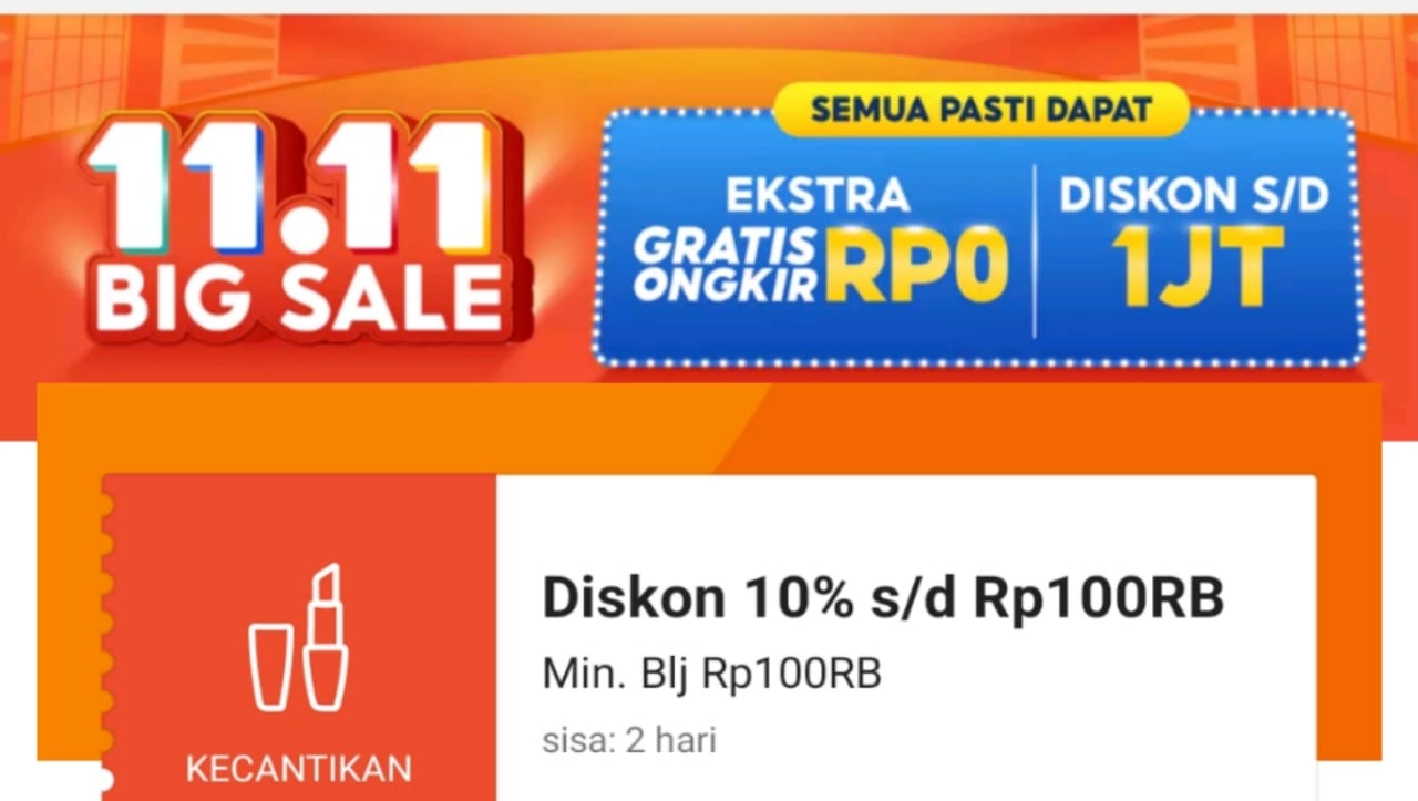 Ciwi-Ciwi Merapat! Klaim Voucher Diskon Shopee Sekarang, Dapatkan Promo Potongan Harga Sampai Rp 100 Ribu