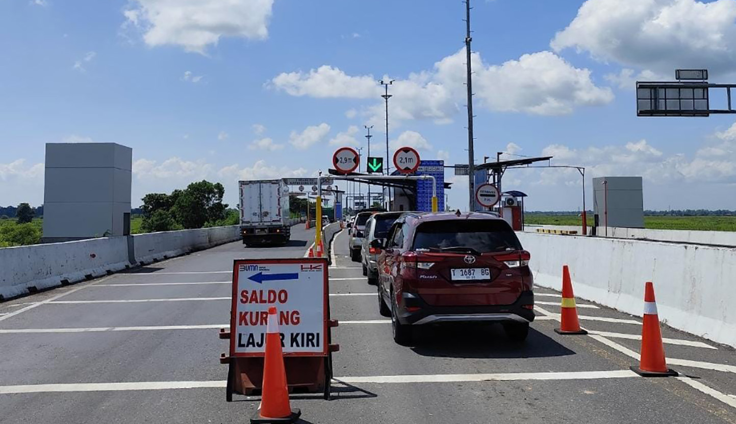 Long Weekend, Trafik Kendaraan yang Melintasi JTTS Lampung Naik 7,18 Persen