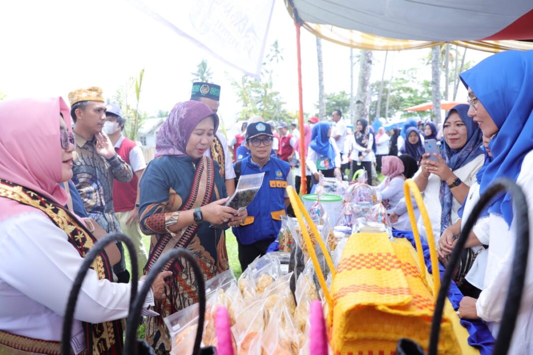 Rektor Unila Sambangi Lokasi KKN di Pesisir Barat