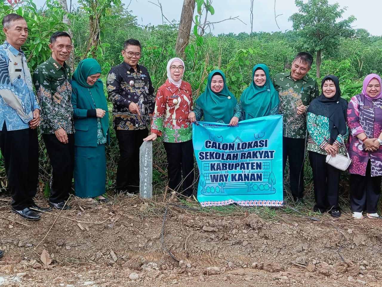 Demi Masa Depan Anak Daerah, Warga Way Kanan Rela Hibahkan 9 Hektare Tanah untuk Sekolah Rakyat