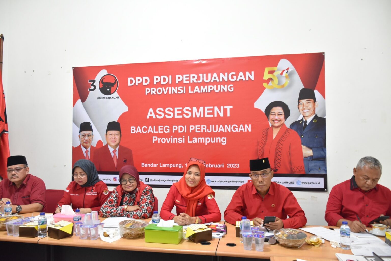 Hasil Assesment Bacaleg PDI P di Lampung Disetor ke DPP