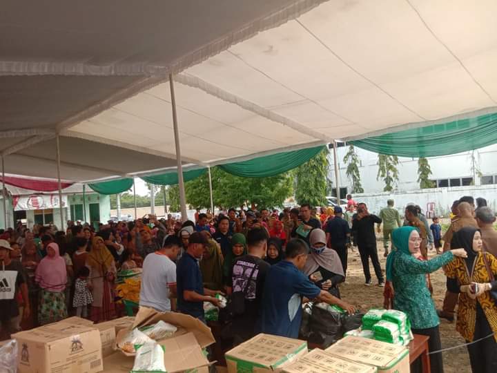 Pemkab Mesuji Lampung Gelar Pasar Murah, Harga Beras Rp 15 Ribu