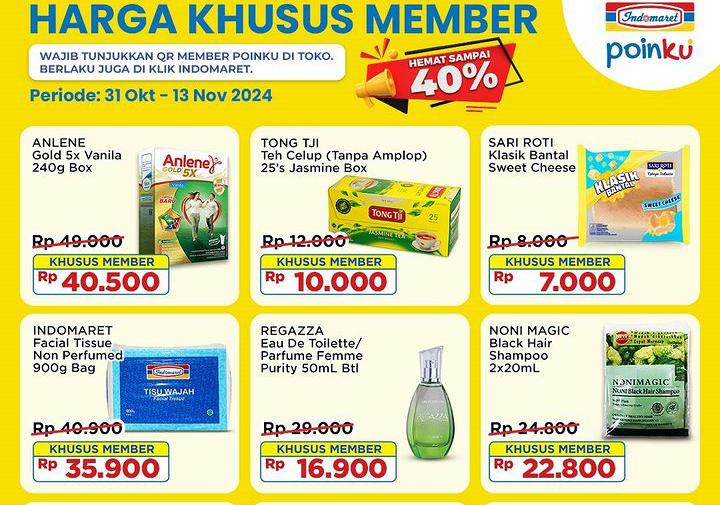 Promo Indomaret Lampung Khusus Harga Member, Ada Diskon Shampo Black Hair Rp 22 Ribu