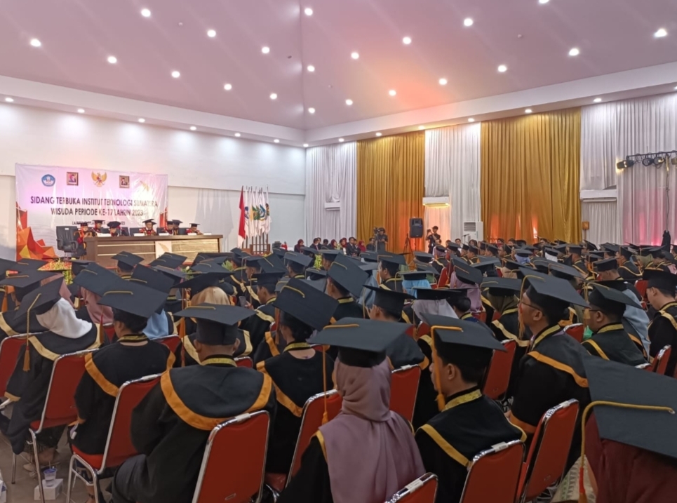 Gelar Wisuda 353 Sarjana Baru, Ini Pesan Rektor Institut Teknologi Sumatera 