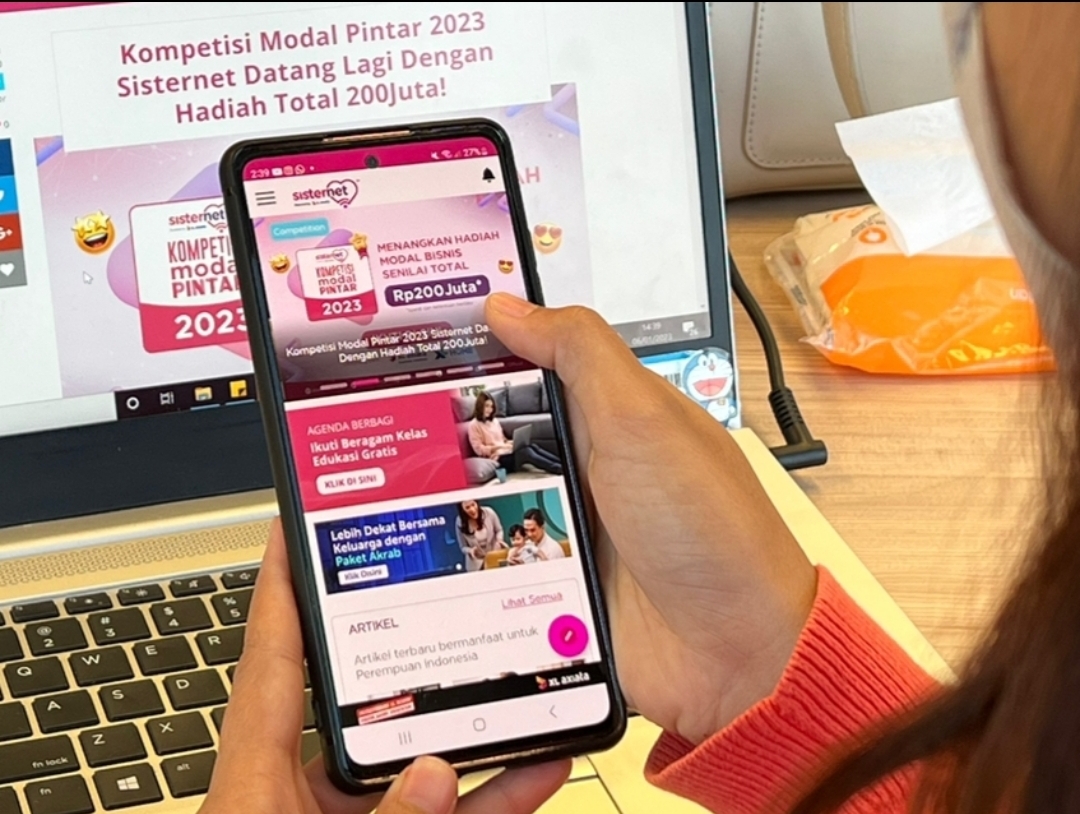 Sisternet Buka Kompetisi Modal Pintar 2023 Berhadiah Rp 200 Juta untuk Perempuan, Yuk Simak Caranya