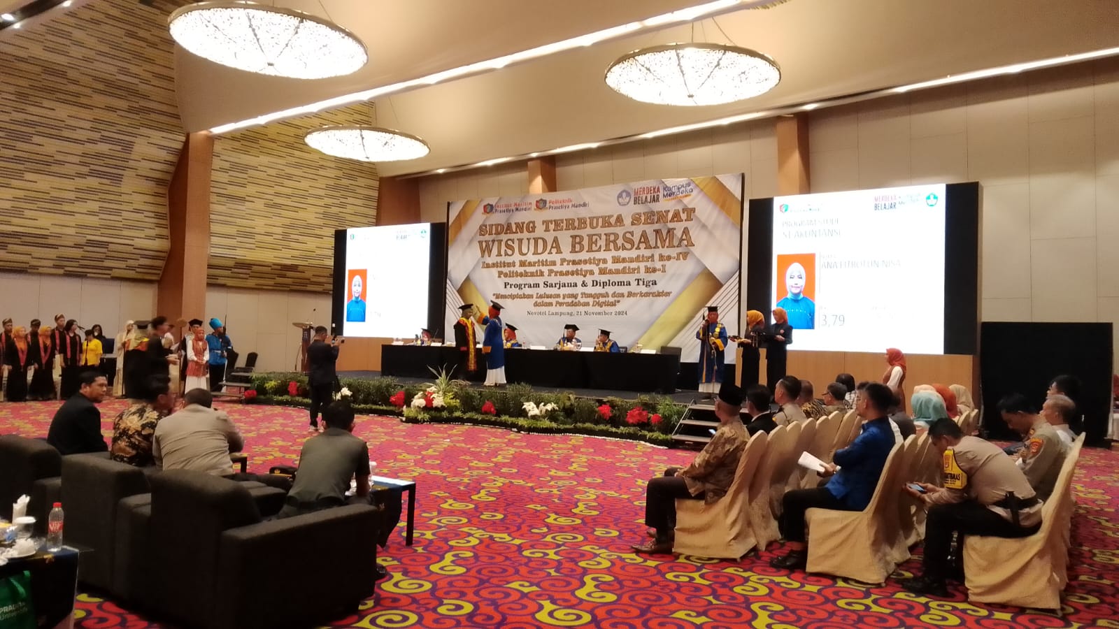 Resmi, 116 Mahasiswa IMPM Dikukuhkan Menjadi Wisudawan Wisudawati