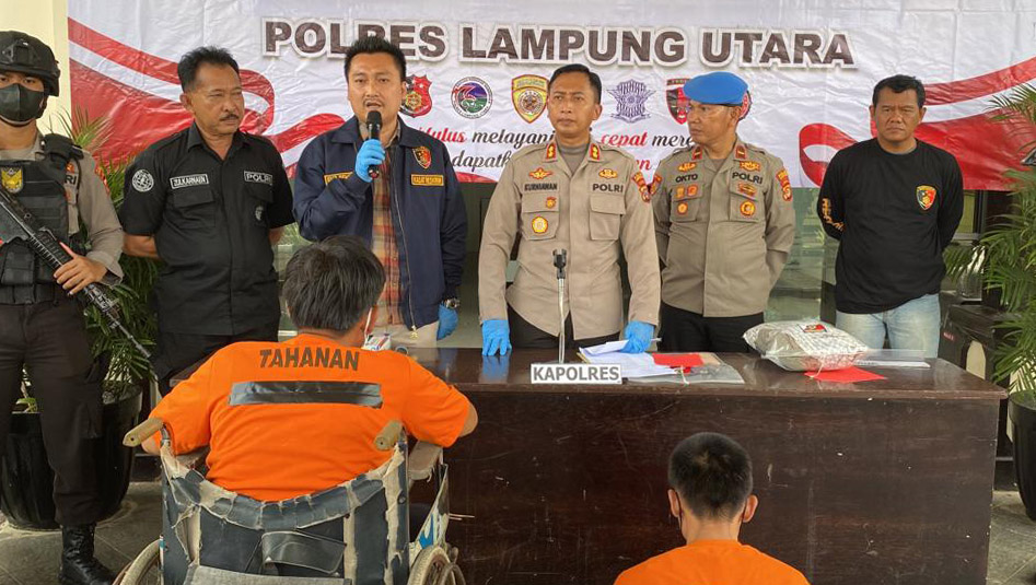 Kakak Adik Spesialis Curas di Lampung Utara Ternyata Terlibat Kasus Ini  