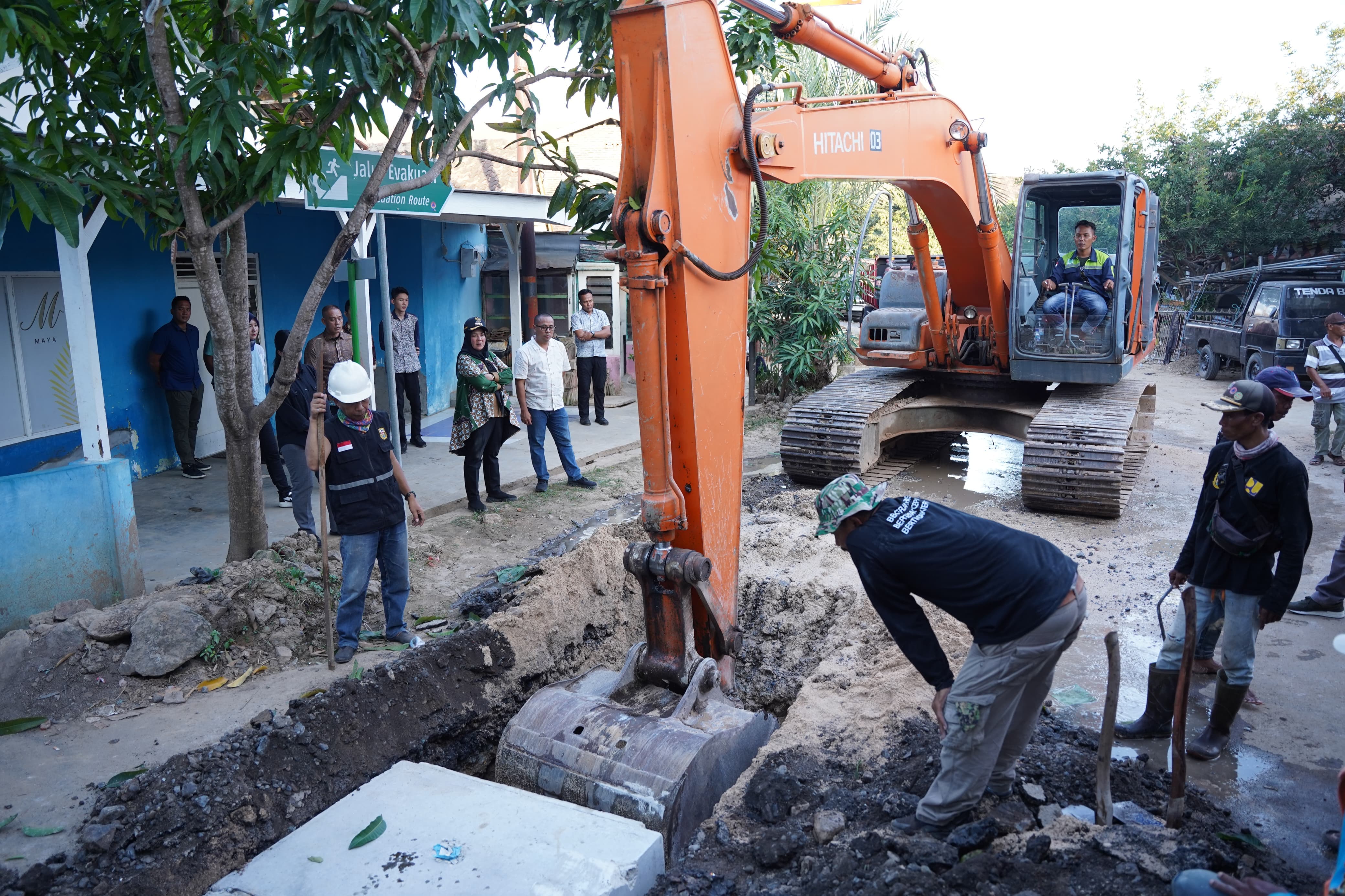 Percepat Penanggulangan Banjir, Pemkot Bandar Lampung Buat Saluran Air Baru di Panjang Utara