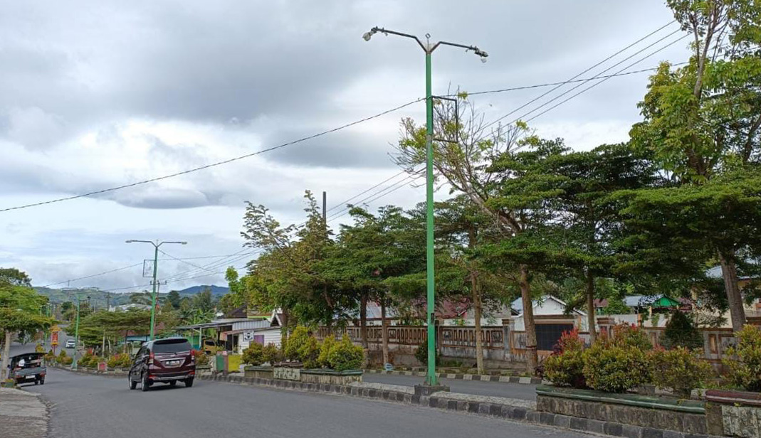 Ratusan Lampu Penerangan Jalan di Lampung Barat Rusak, yang Diperbaiki Hanya Jalur Ini 