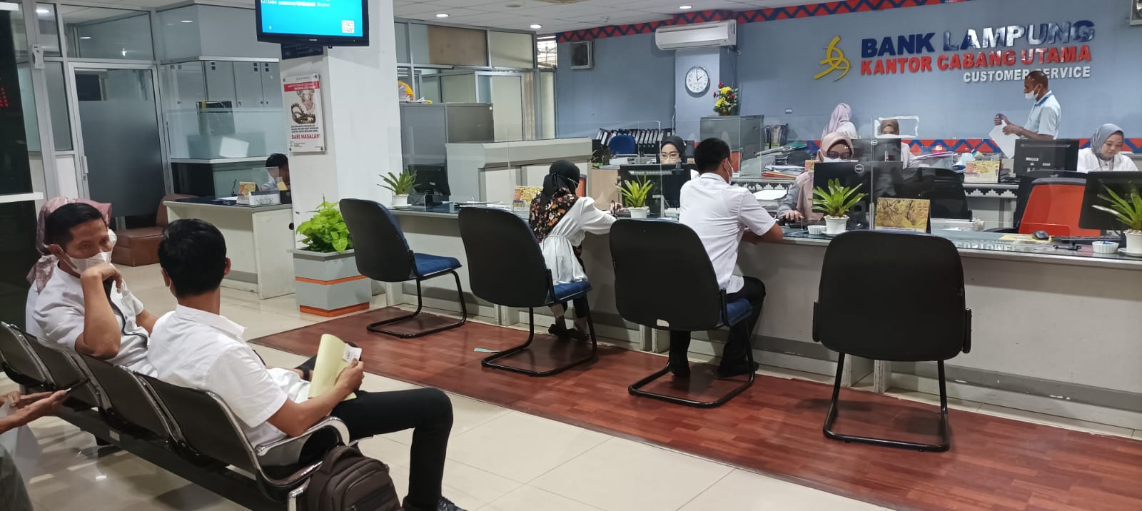 Diterpa Kabar Skimming, Aktivitas di Bank Lampung Terpantau Normal