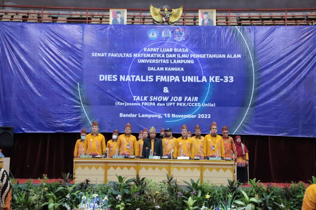 FMIPA Unila Peringati Dies Natalis ke-33