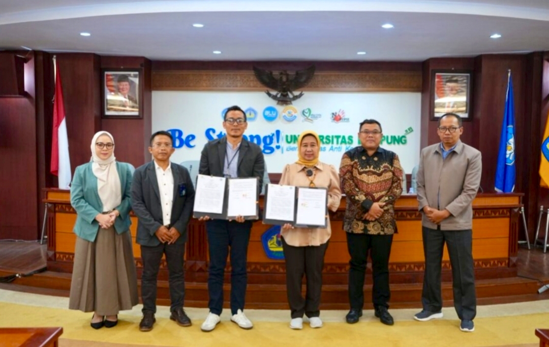 Unila Gandeng PT Pegadaian Lampung, Perkuat Literasi Keuangan dan SDM Kampus 