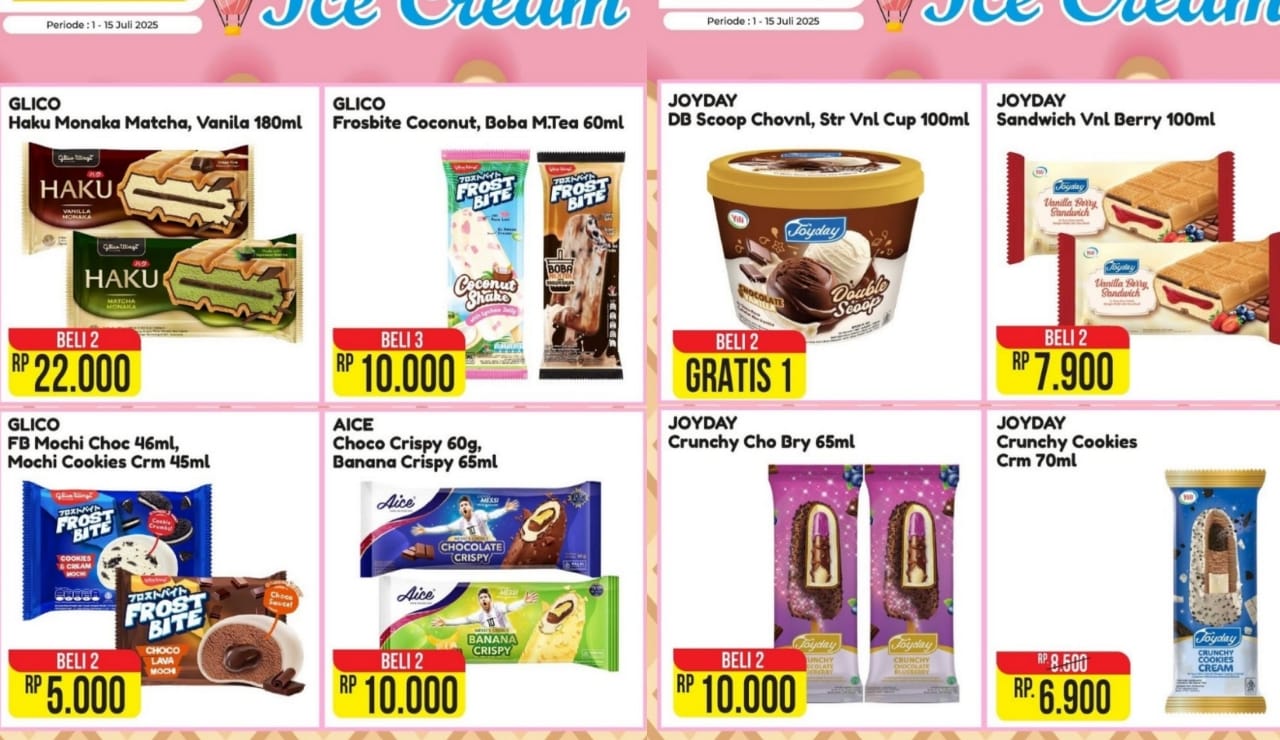 Carnaval Ice Cream Fair di Alfamart, Manjakan Lidah Dengan Rasa Favoritmu!