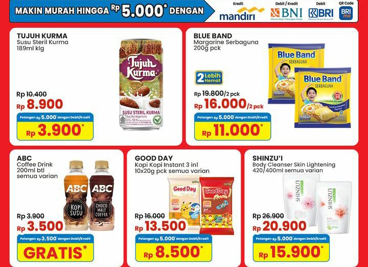 Promo Indomaret Spesial Hemat, Ada Potongan Harga Margarine Serbaguna Mulai Rp 16 Ribu Dapat 2