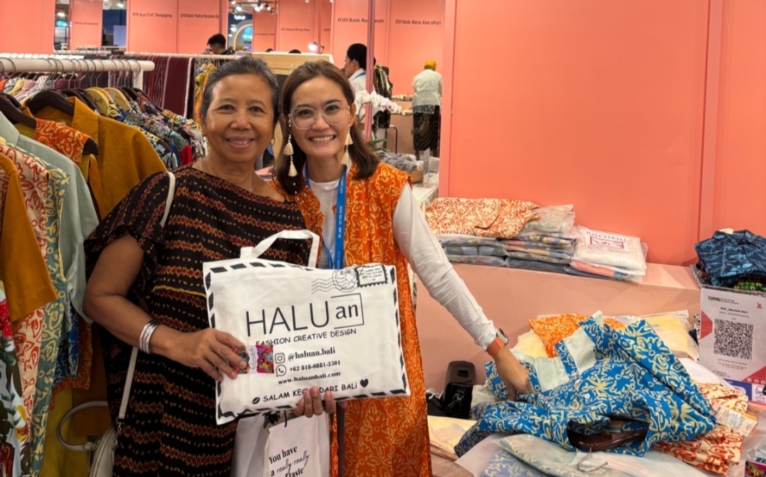 Lewat Pameran BRI, Pengusaha Muda Asal Bali Pasarkan Fashion dengan Sentuhan Digital 