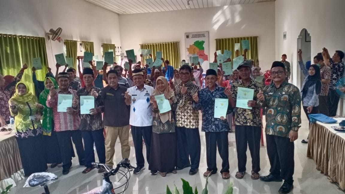 Alhamdulillah, Ribuan Sertifikat Program PTSL di Lampung Timur Sudah Terbit