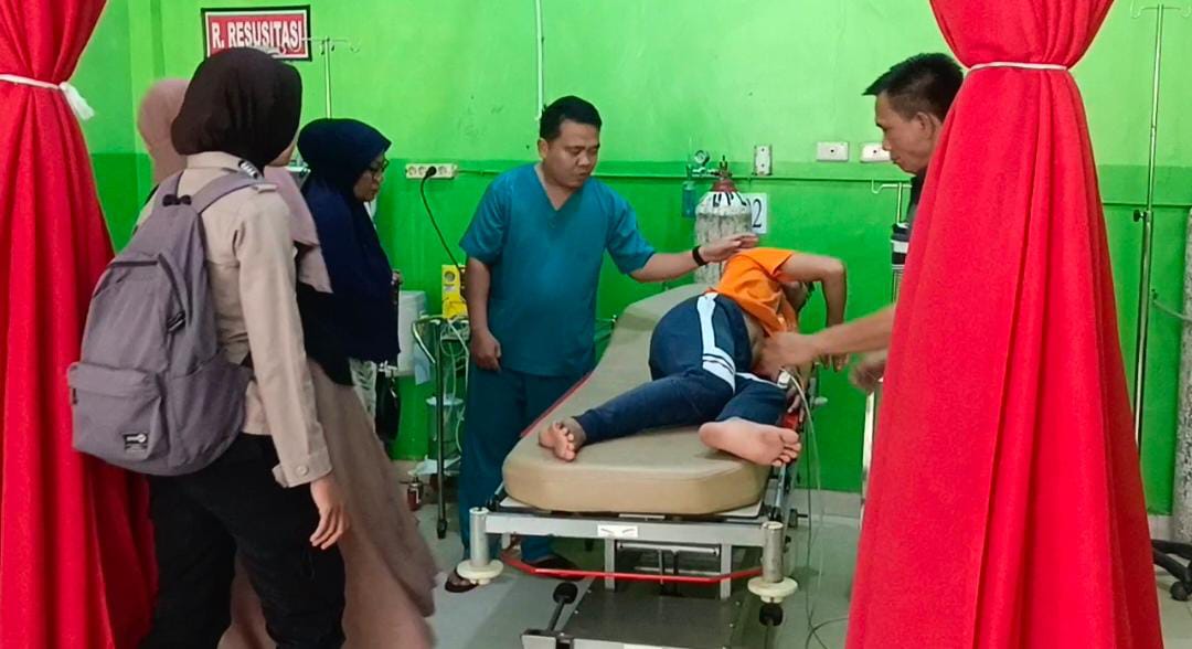 Kondisi Memburuk, Korban Penyekapan Dilarikan Ke RSUD Riyacudu Kotabumi, Ini Kata Kadis Kesehatan