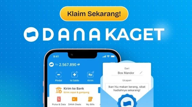 Terbaru Link DANA Kaget Edisi 1 Juni 2025, Dapatkan Saldo Gratis Mulai Rp 50.000