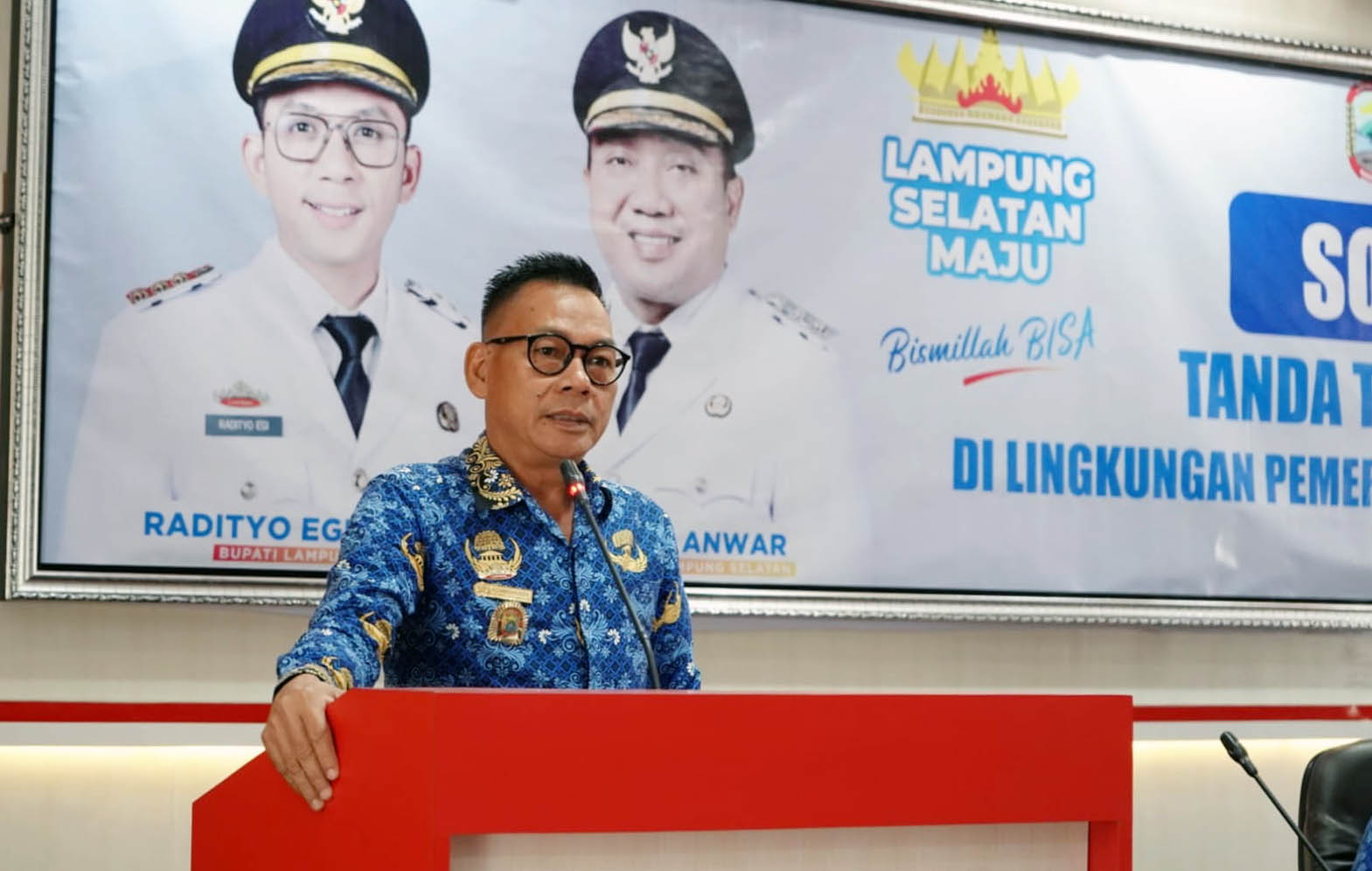 Diskominfo Lampung Selatan Gelar Sosialisasi Tanda Tangan Eletronik dan Aplikasi BeSign