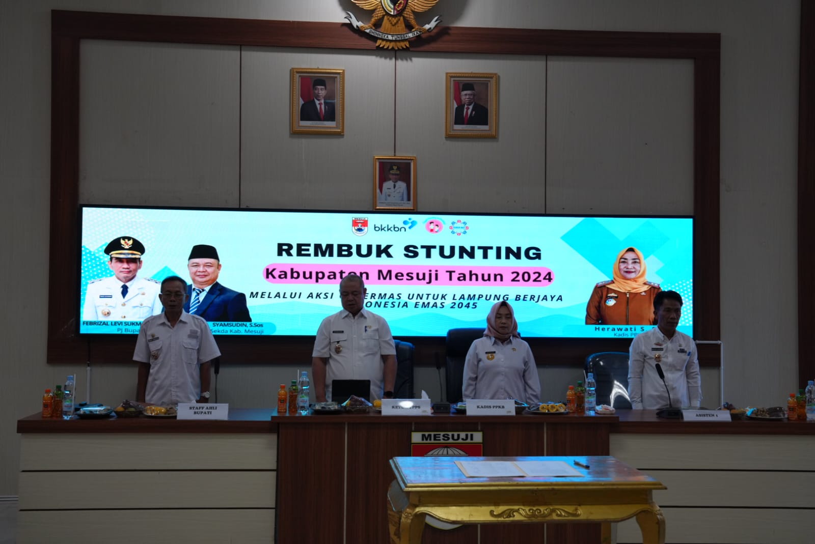 Tingkatkan Komitmen Semua Pihak, Pemkab Mesuji Lampung Gelar Rembuk Stunting