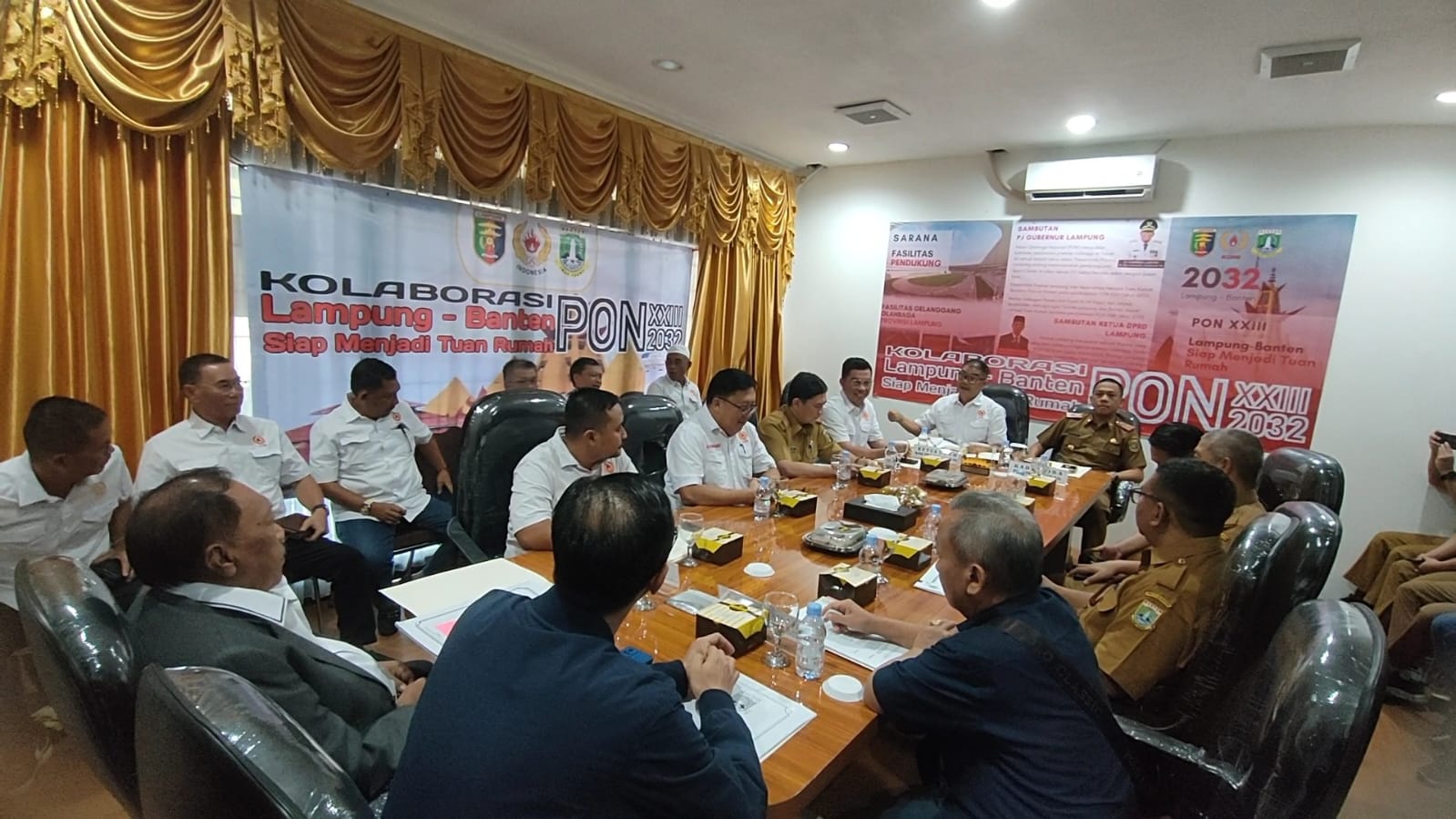 Gelar Pertemuan, Lampung dan Banten Sepakat Jadi Tuan Rumah PON ke-23